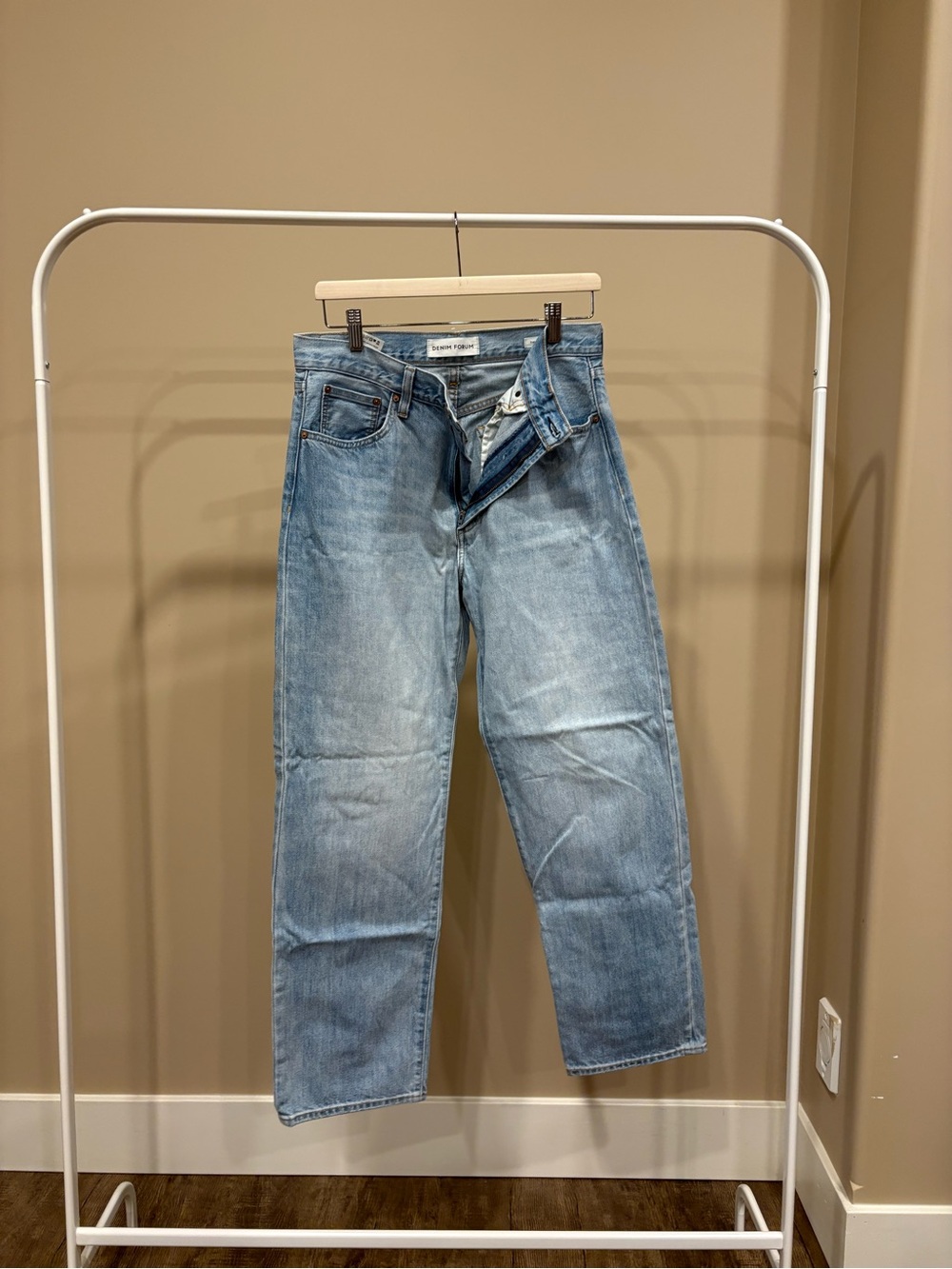 Light Blue Straight Fit Men’s Jeans